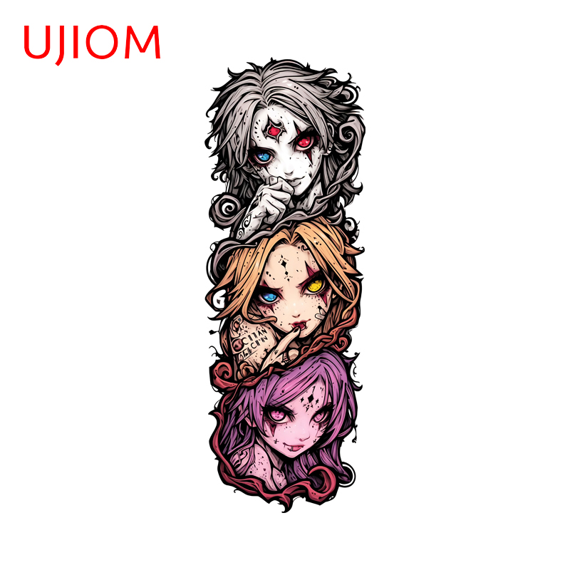 Baby Nursery Vinyl Wall Stickers - UJIOM Attractive Anime Girls Wall Sticker