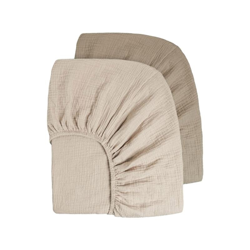 Baby Nursery Gender Neutral - J15U 2Pcs Elastic Bassinet Sheet for
