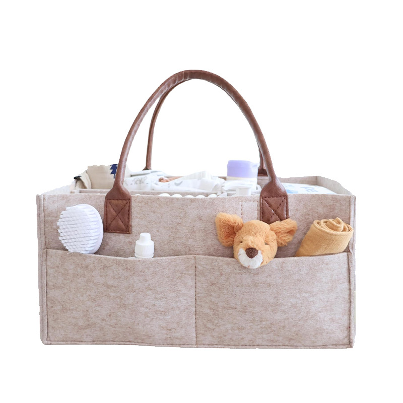 Baby Nursery Shelf - Baby Felt Storage Nursery Organizer Basket