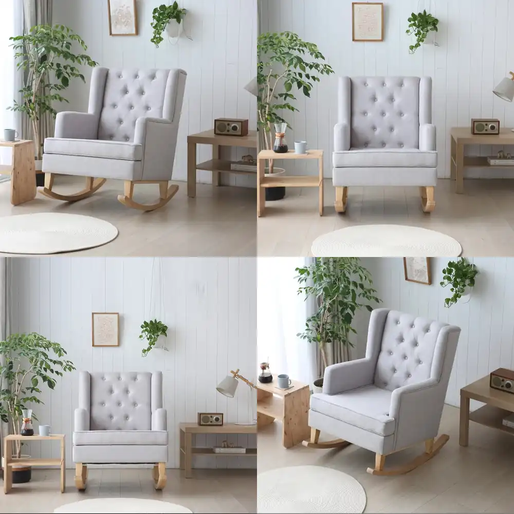 Rocking Chair Nursery - 2026 Hot Sale Custom Modern Boucle