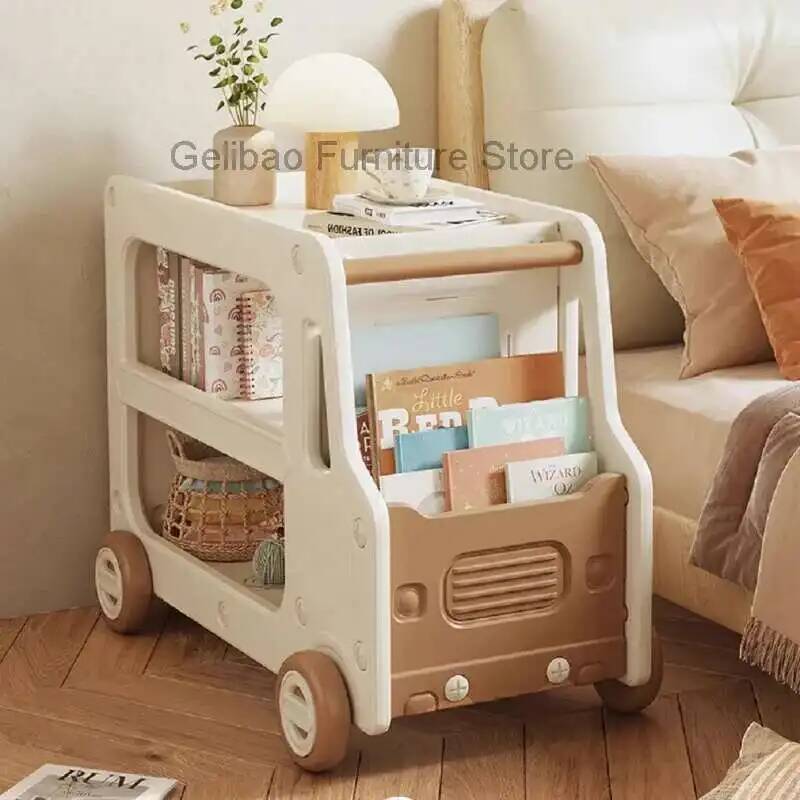 Baby Nursery Shelf - Bookcase Montessori Bookshelf Library Children Book