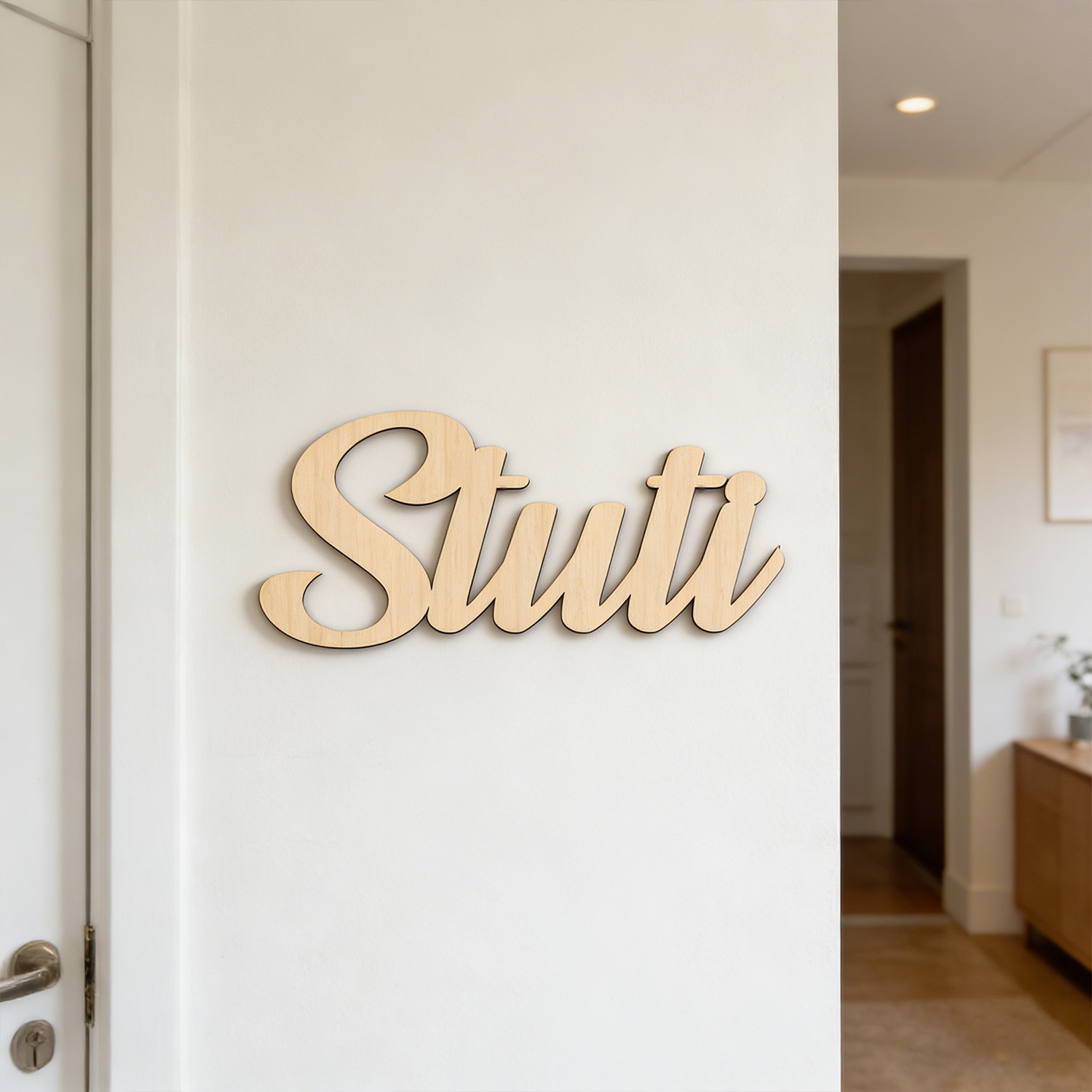 1pc Personalized wooden surnam - Baby Name Wall Art 评论和价格