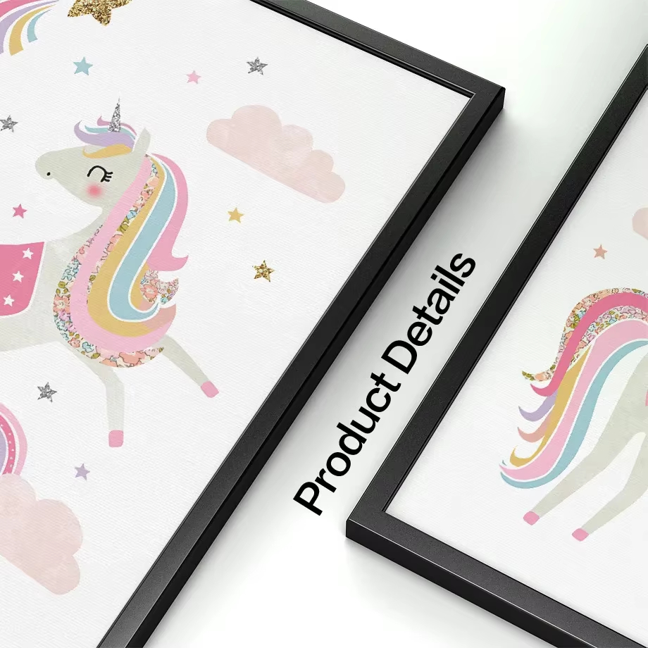 Pink Unicorn Rabbit Rainbow Cl - Baby Nursery Pink 评论和价格