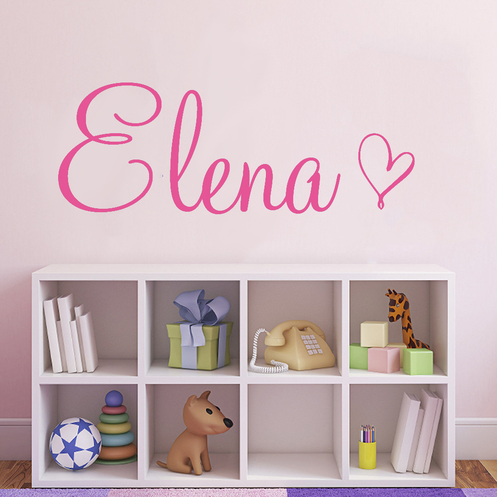 Art Wall Decal Simple Custom N - Baby Name Wall Art 评论和价格