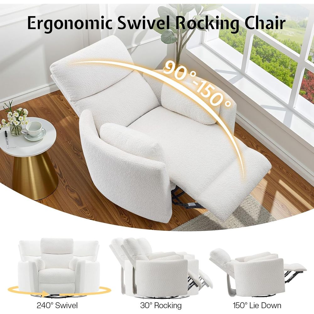 Power Recliner Nursery Chair o - Rocking Chair Nursery 评论和价格
