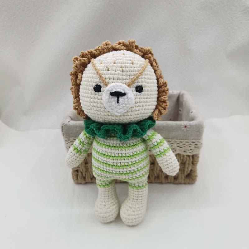 Baby Crochet Stuffed Lion Koal - Baby Nursery Diy 评论和价格