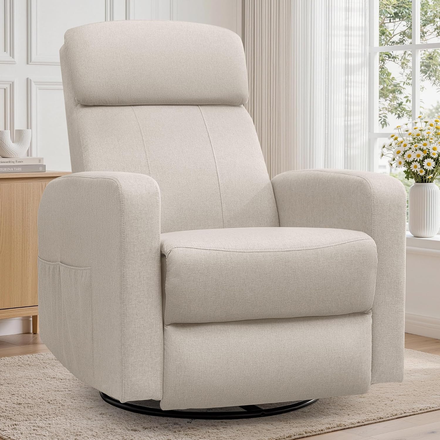 Power Recliner Chair for Adult - Rocking Chair Nursery 评论和价格