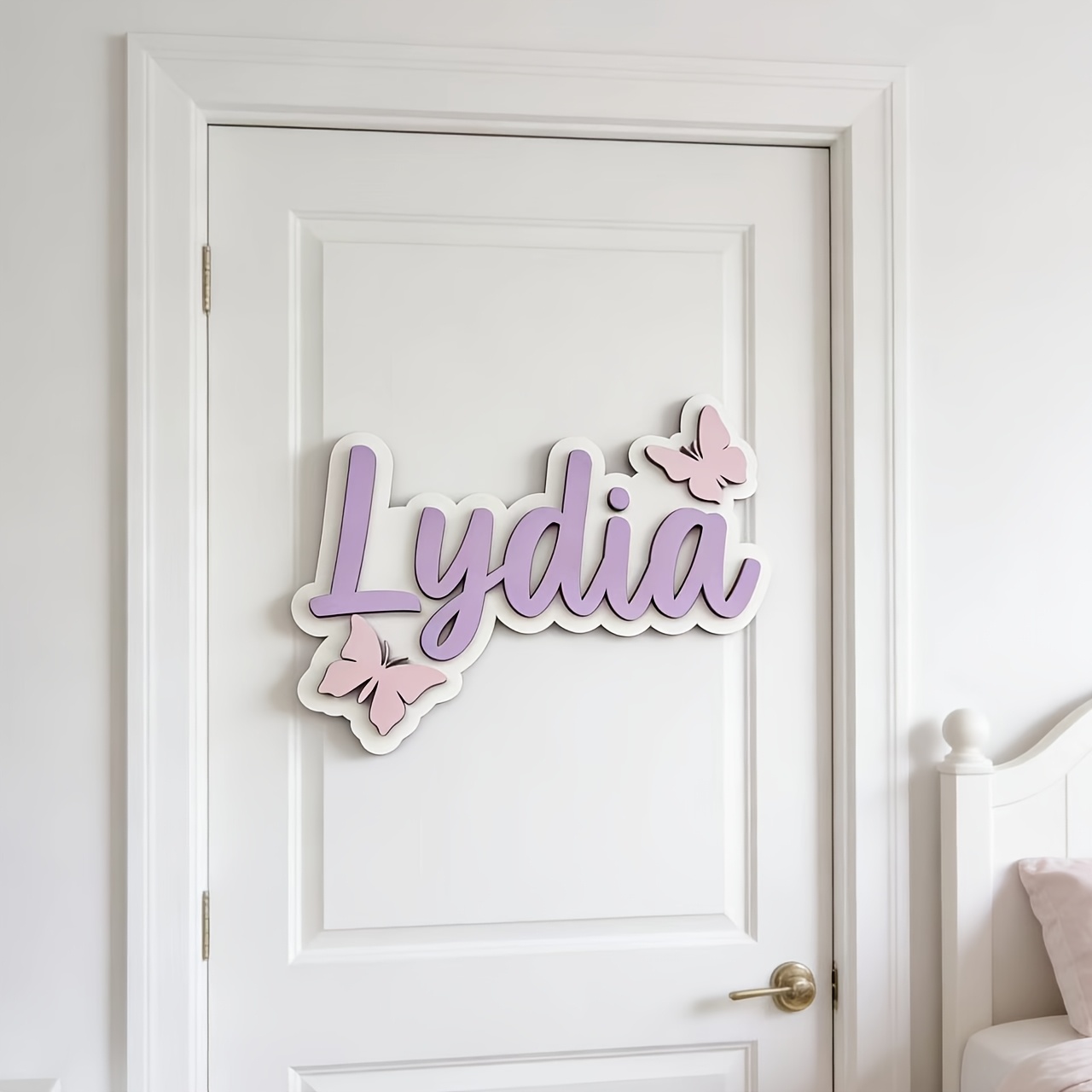 Personalized Blue & Pink Butte - Baby Nursery Pink 评论和价格