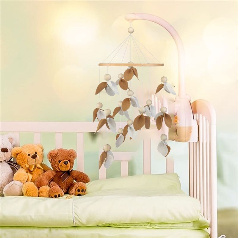A84E-Boho Felt Cloth Mobile Fo - Baby Nursery Gender Neutral 评论和价格