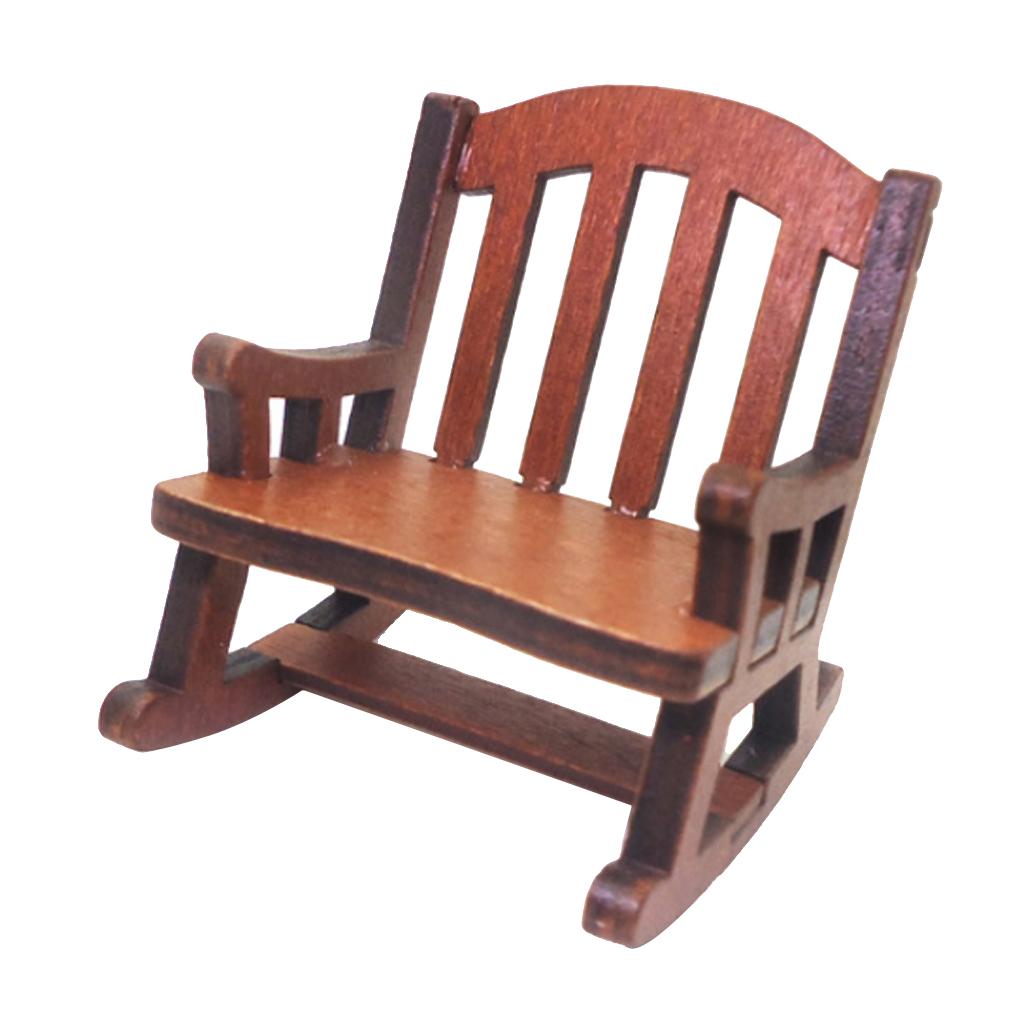 Dollhouse Rocking Chair Wooden - Rocking Chair Nursery 评论和价格
