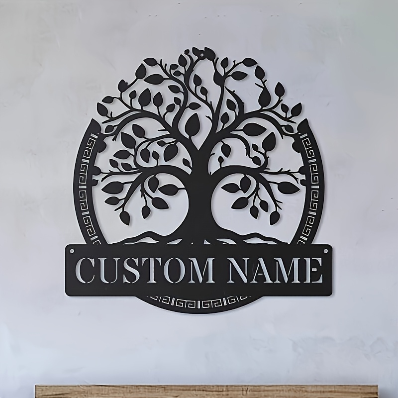 Custom Metal Wall Art of The T - Baby Name Wall Art 评论和价格