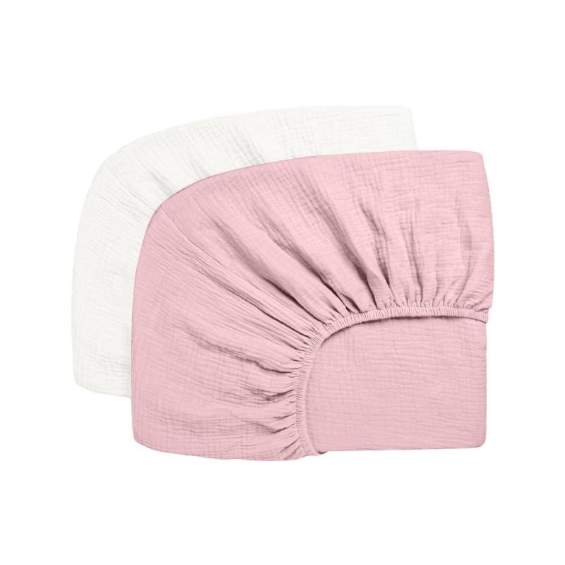 J15U 2Pcs Elastic Bassinet She - Baby Nursery Gender Neutral 评论和价格