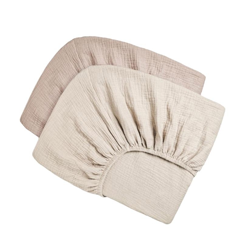 J15U 2Pcs Elastic Bassinet She - Baby Nursery Gender Neutral 评论和价格
