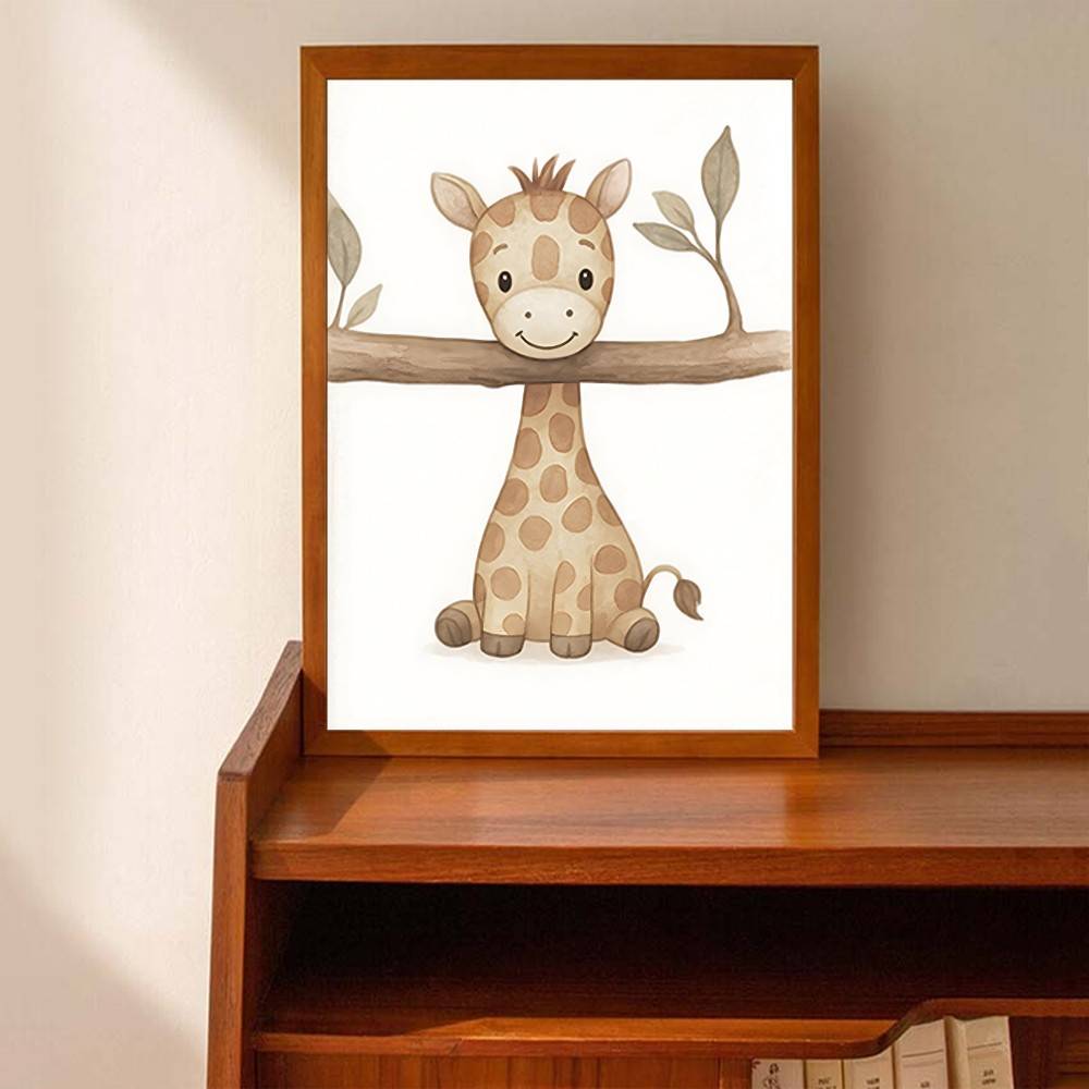 Neutral Boho Safari Baby Anima - Baby Nursery Gender Neutral 评论和价格