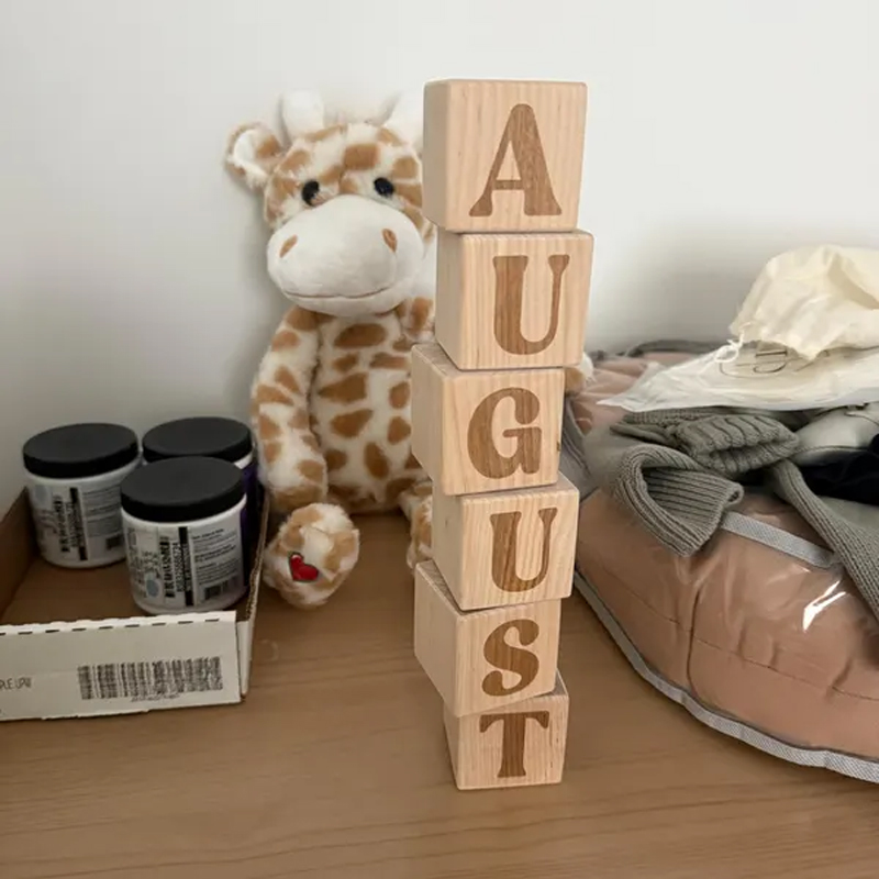 Personalized Wooden Baby Name  - Baby Nursery Name Letters 评论和价格