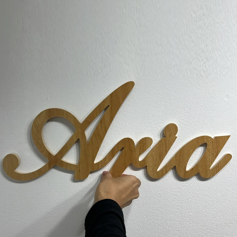 Custom name sign  Wooden name  - Baby Nursery Name Letters 评论和价格