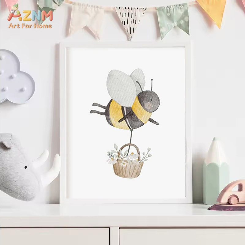 AZNM Watercolor Neutral Baby A - Baby Nursery Gender Neutral 评论和价格