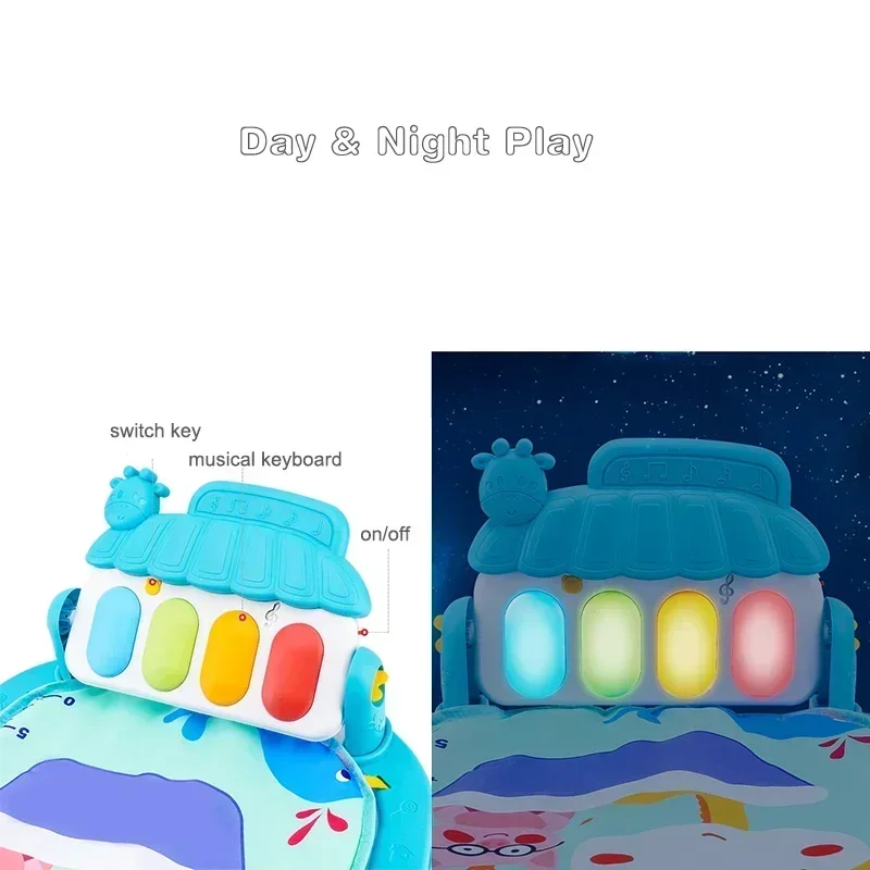 Baby Music Rack Play Mat Baby  - Baby Nursery Shelf 评论和价格