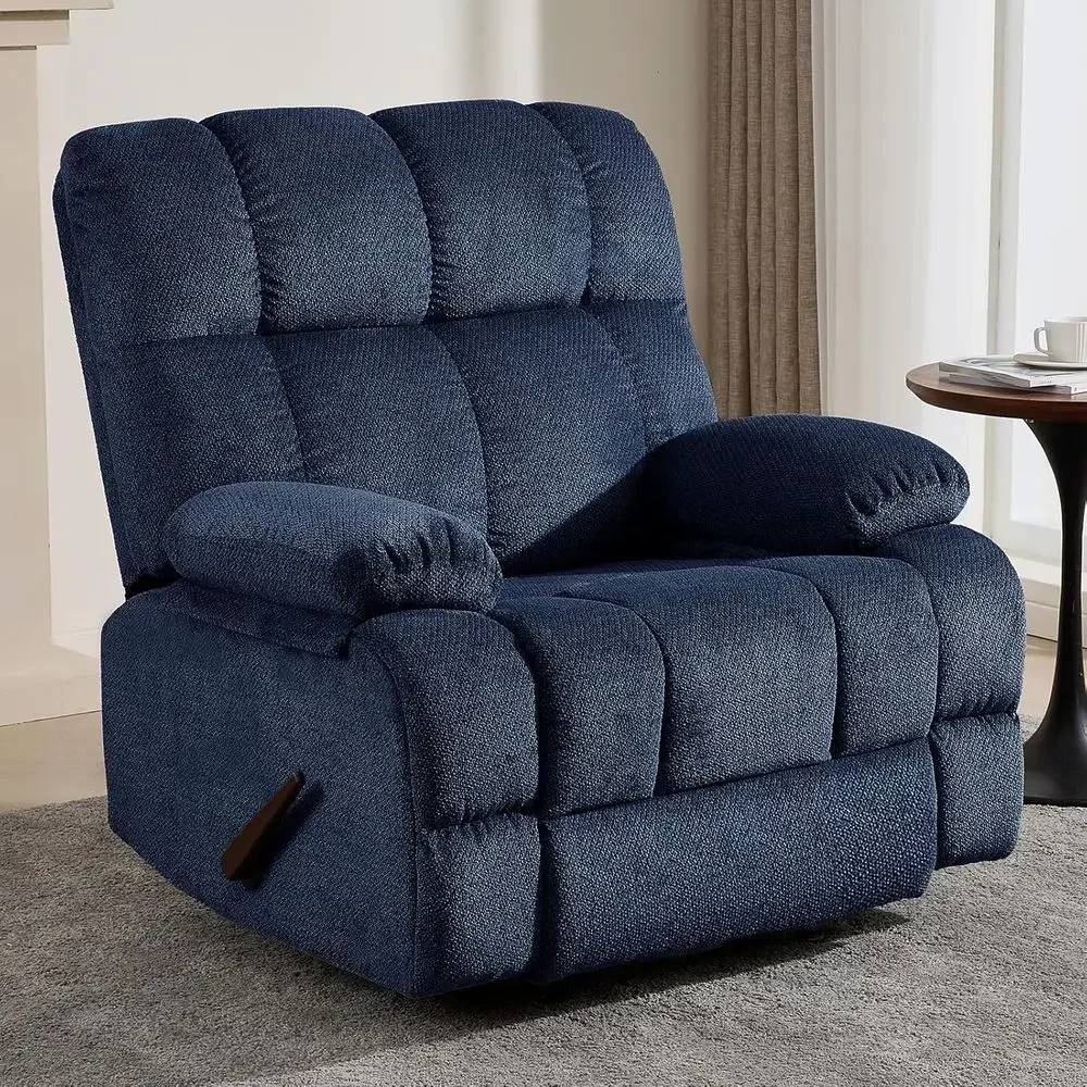 Extra-Wide Manual Rocking Recl - Rocking Chair Nursery 评论和价格