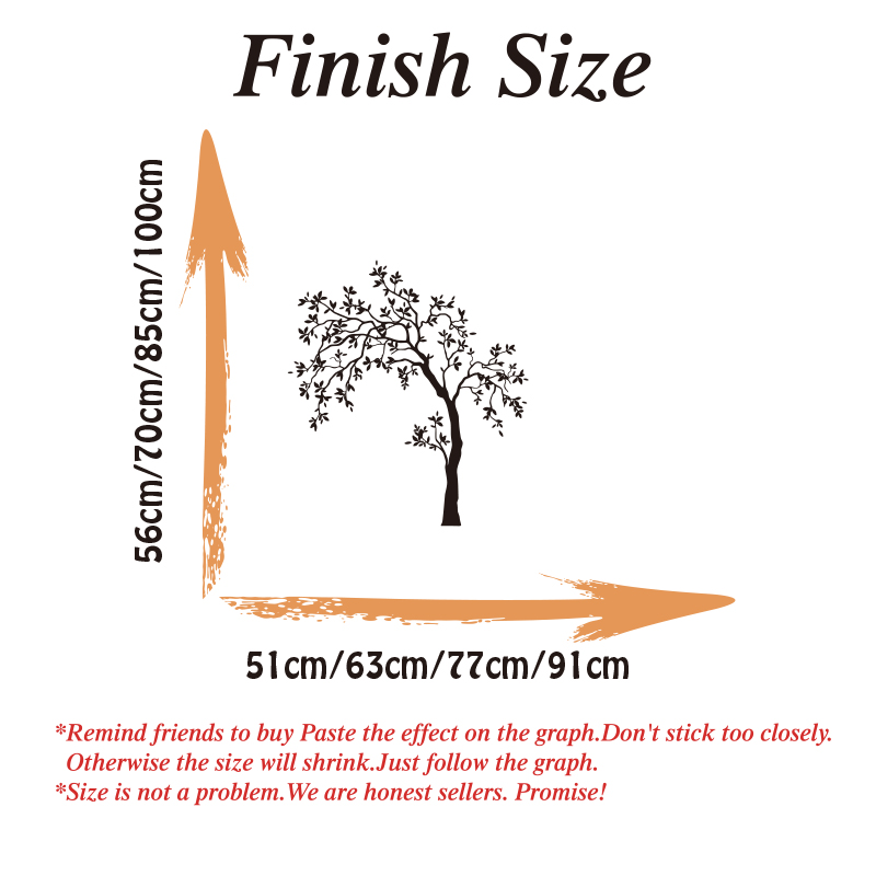 Large Tree Wall Sticker Baby N - Baby Nursery Vinyl Wall Stickers 评论和价格