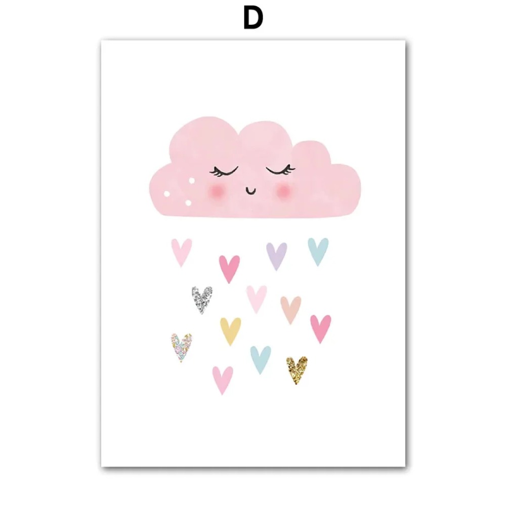 Pink Unicorn Rabbit Rainbow Cl - Baby Nursery Pink 评论和价格
