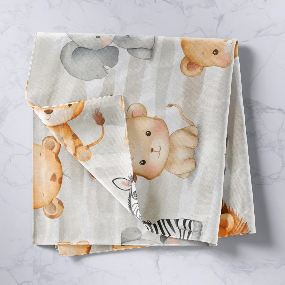 Cute Safari Jungle Animals Tap - Baby Zoo Nursery 评论和价格