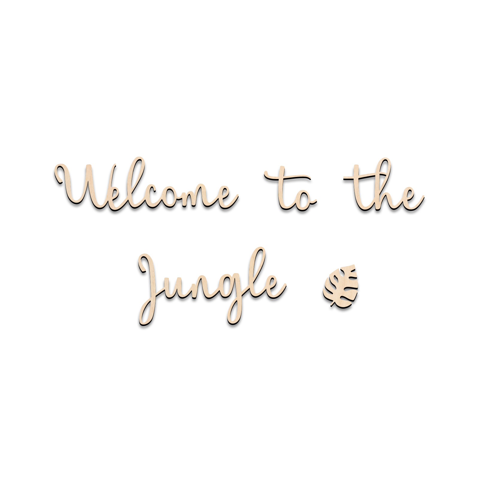 Welcome to the Jungle Wooden S - Baby Nursery Animal Theme 评论和价格