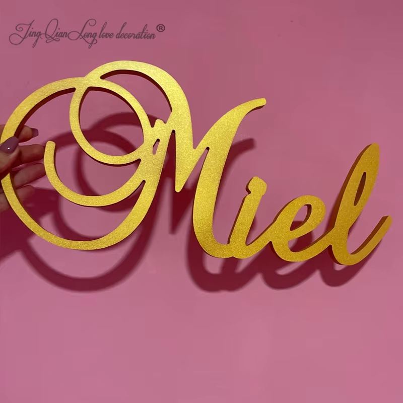 Custom  Personalised Wooden Na - Baby Nursery Name Letters 评论和价格