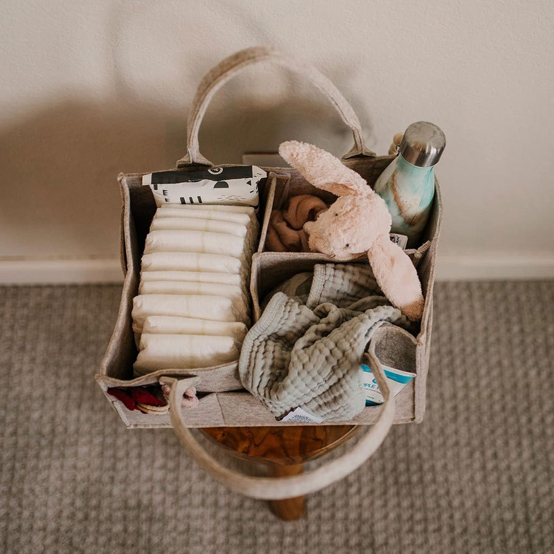Diaper Caddy - Nursery Storage - Diaper Pail Odor 评论和价格