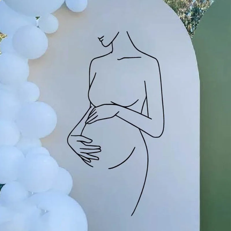 Pregnant Woman art, Gender Rev - Baby Nursery Gender Neutral 评论和价格