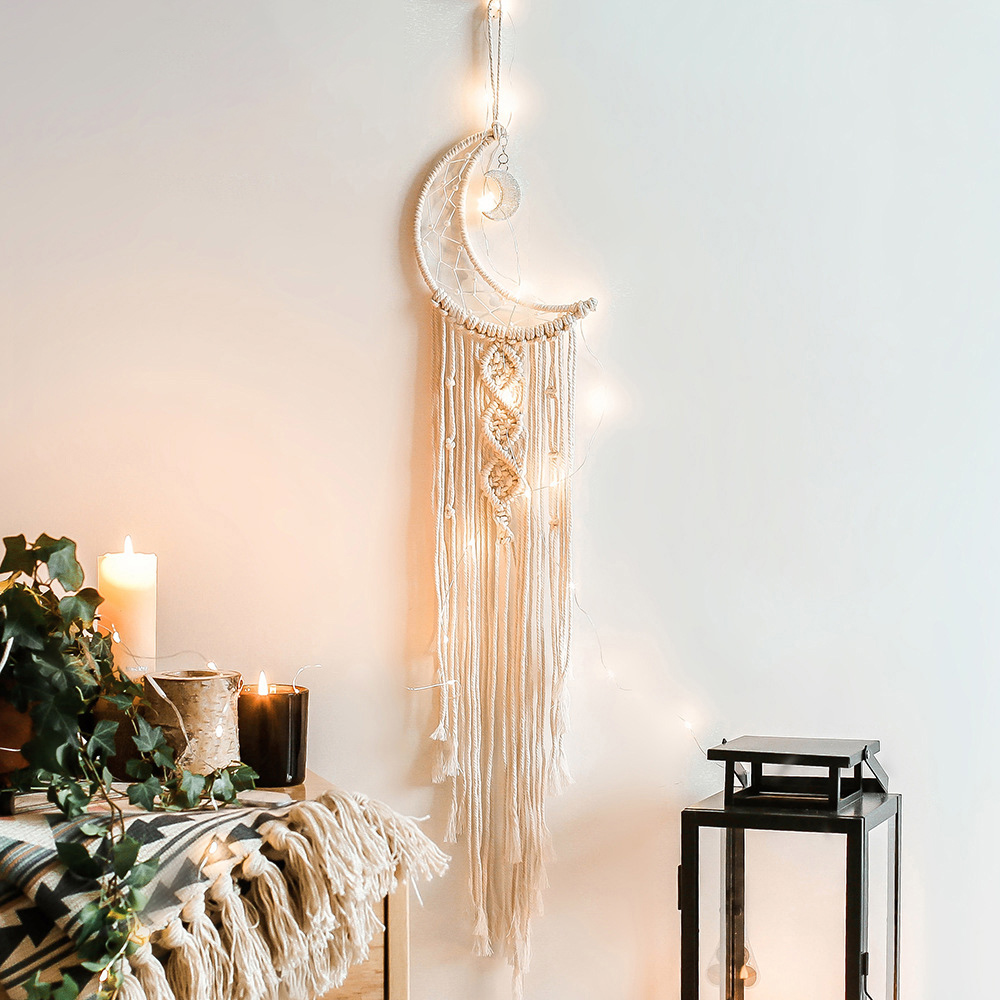 Macrame Dream Catcher Boho Hom - Baby Nursery Modern 评论和价格