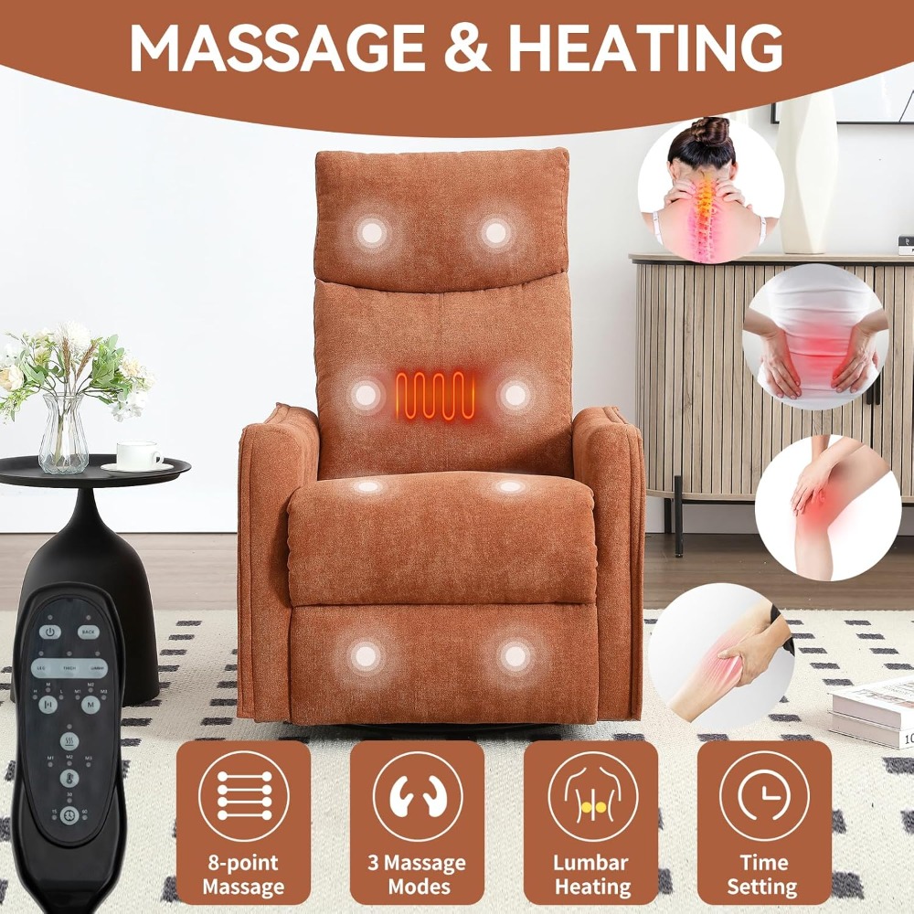 360 Swivel Rocking Recliner Ch - Rocking Chair Nursery 评论和价格