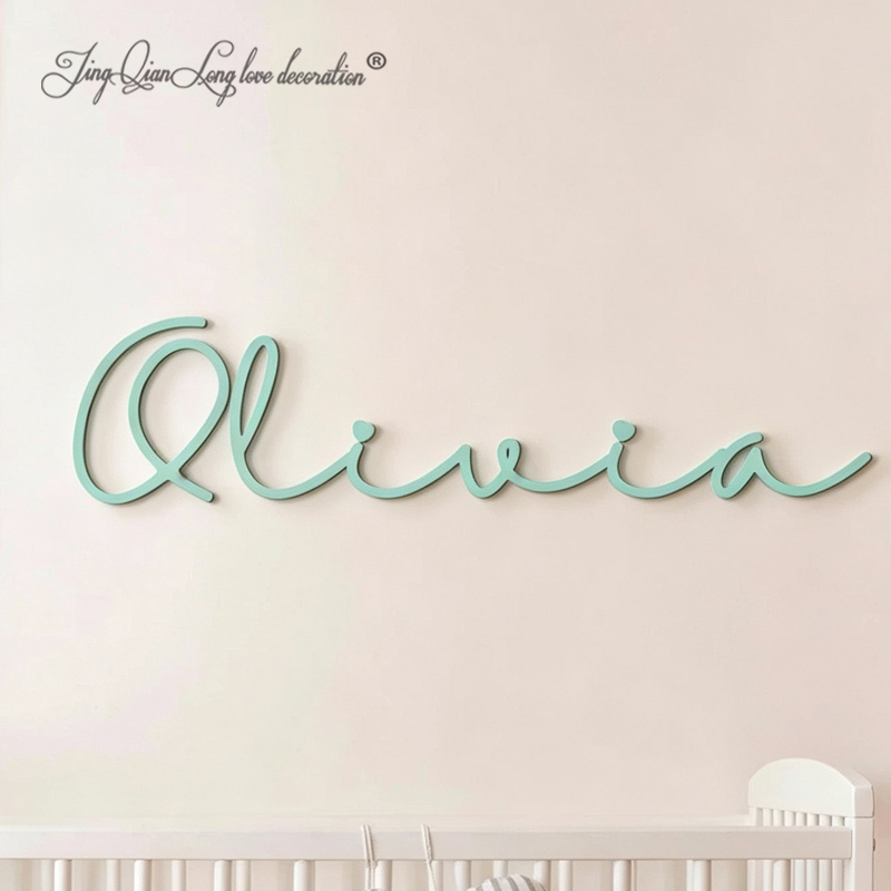 Custom Wooden Baby Name Sign,  - Baby Nursery Name Letters 评论和价格