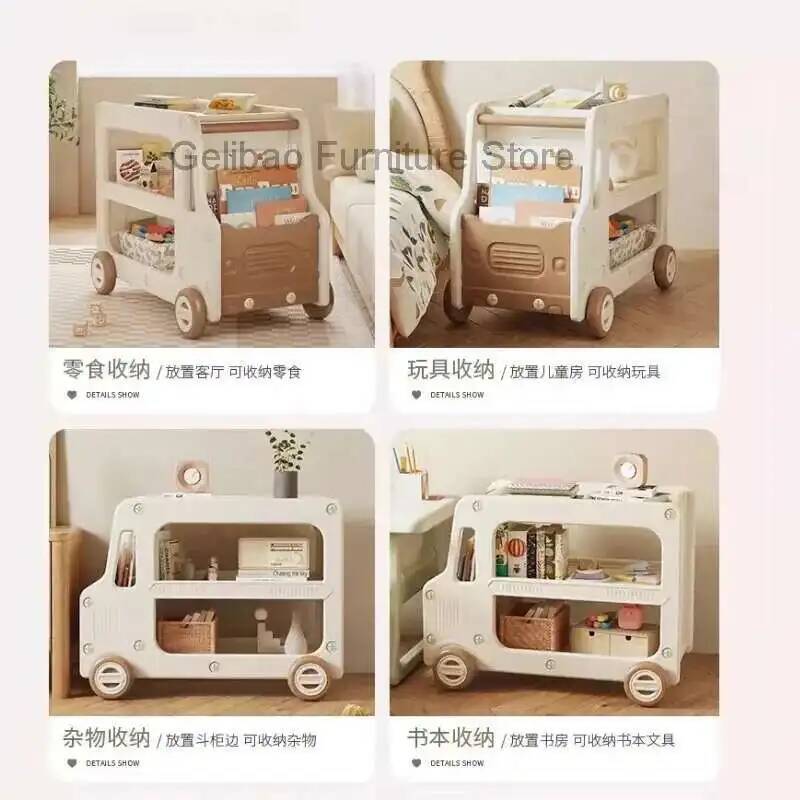 Bookcase Montessori Bookshelf  - Baby Nursery Shelf 评论和价格