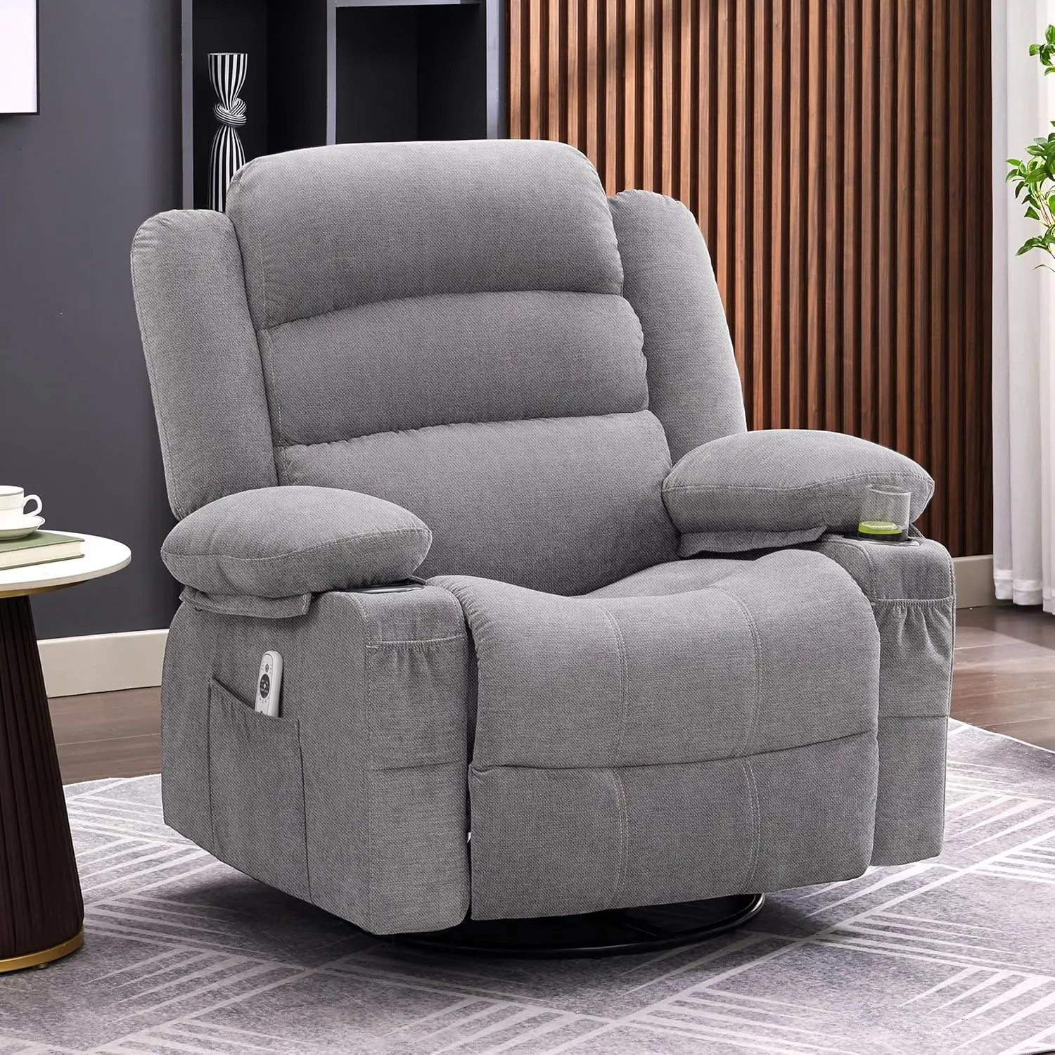 360 Degree Swivel Rocking Mass - Rocking Chair Nursery 评论和价格